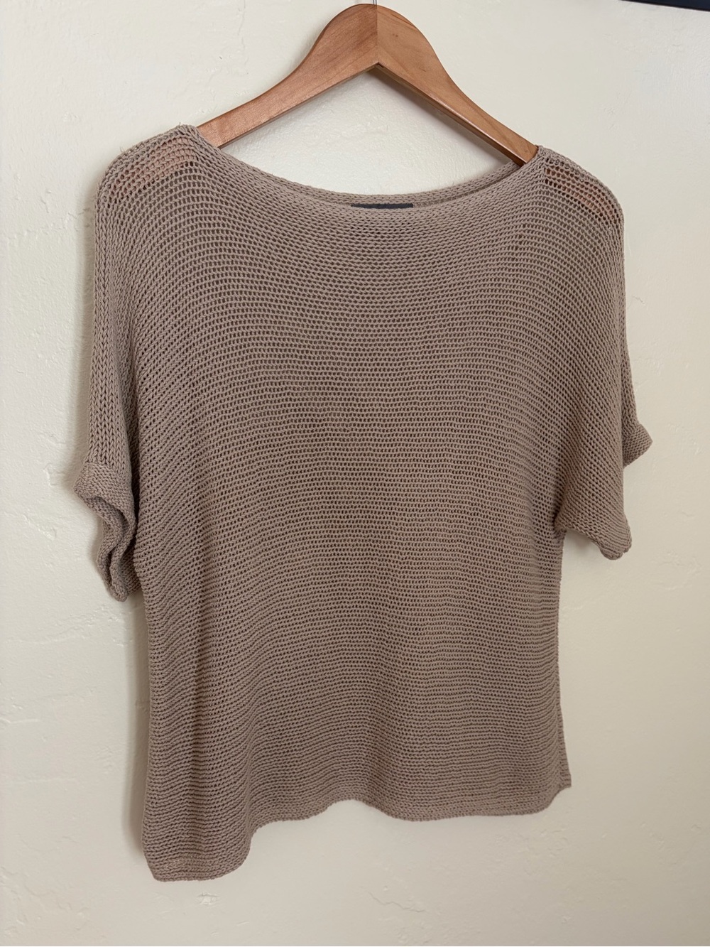 Wooden Ships Open Knit Top